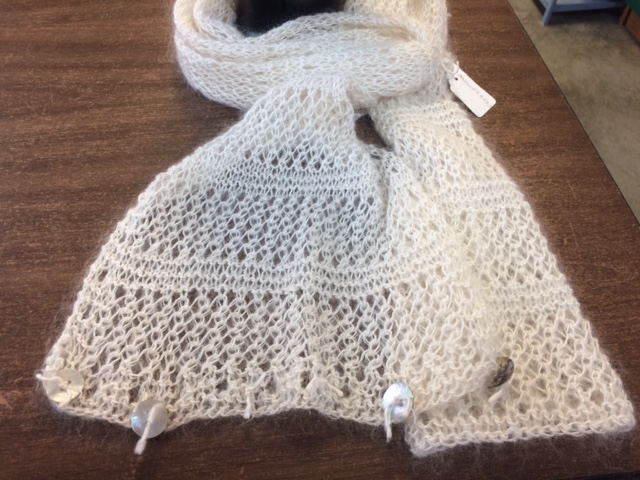 Snowflake Wisp Scarf